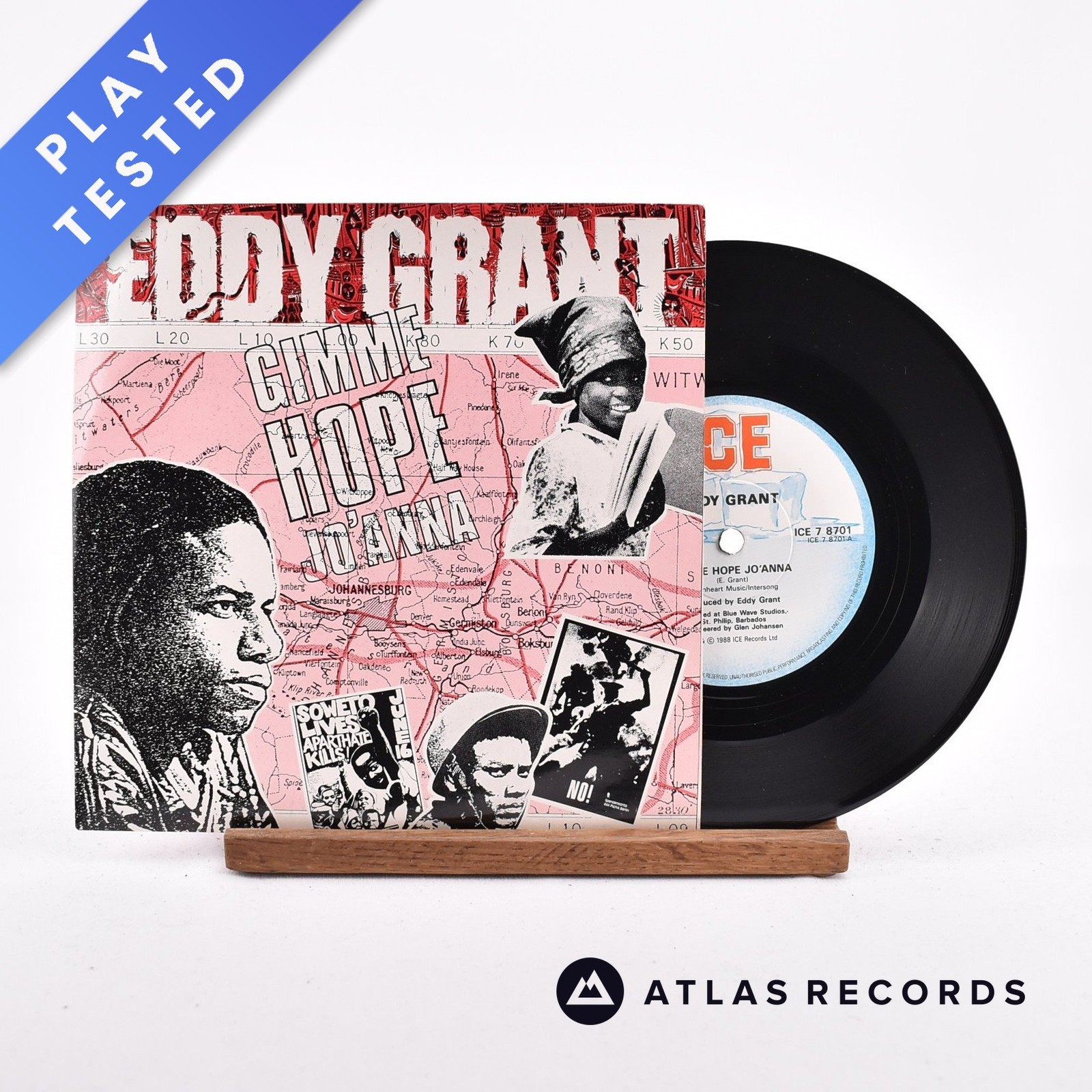 Eddy Grant - Gimme Hope Jo'Anna - 7"" Vinyl Record - EX/EX