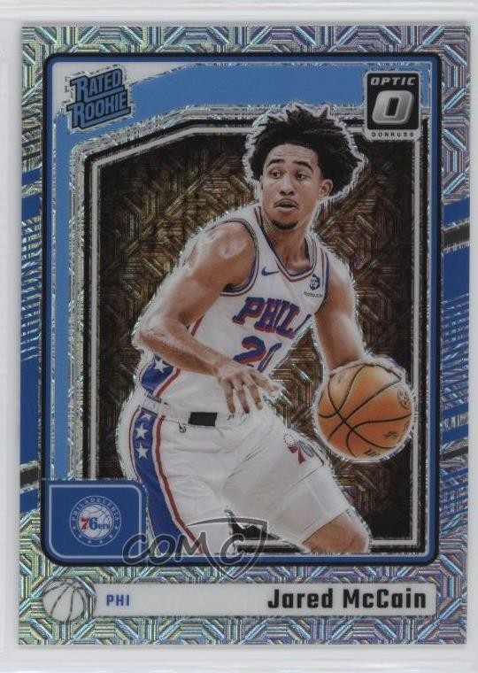 2024-25 Panini Donruss Optic Rated Rookie Choice Prizm Jared McCain #270 2l4