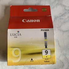 Image of Canon PGI‑9Y Yellow Ink Cartridge – Original OEM PIXMA iX7000 / MX7600 / Pro9500