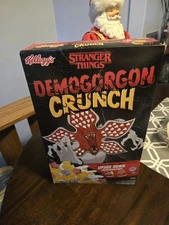 Kellogg's Netflix STRANGER THINGS 2025 Demogorgon Crunch Cereal Brand New Sealed