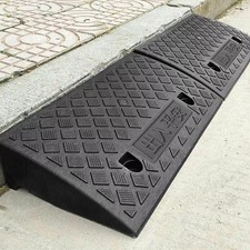 2x Heavy Duty Ramp Kerb Ramps for Driveway Car Vehicle Threshold Ramp Curb Tool