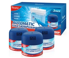 Vacplus Toilet Bowl Cleaners - 3 Pack, Krazy Clean Automatic Long-Lasting Toilet