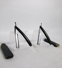 Lote de 2 maquinillas de afeitar rectas The Torrey Razor Co. de colección