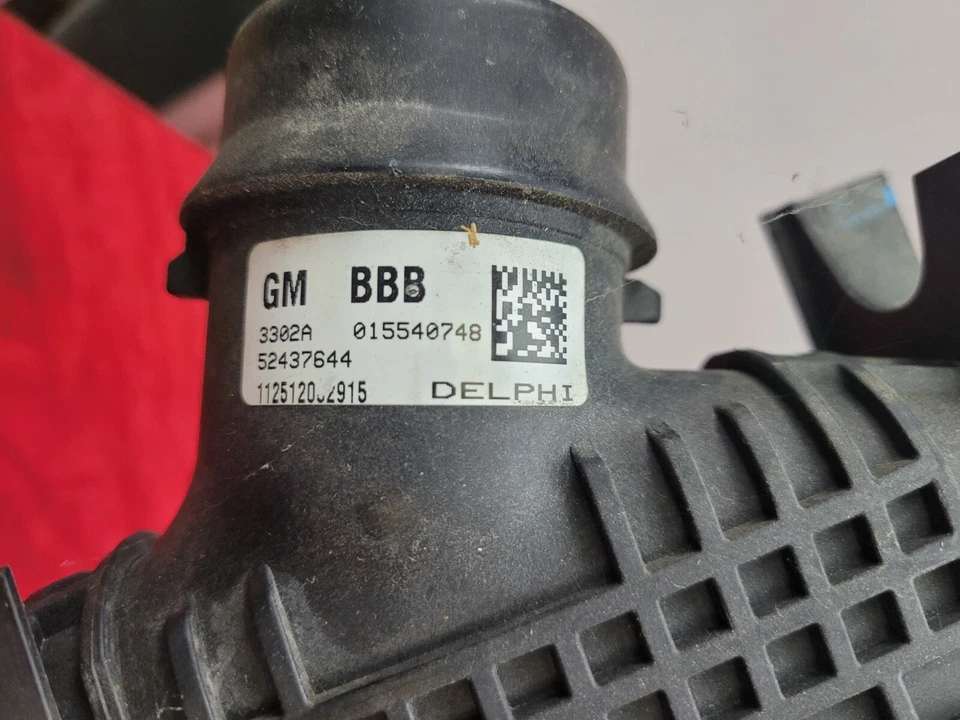 Chevy Cruze 2011-14 1,4 L turbo intercooler enfriador de aire 52437644 Foto 3 de 3