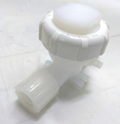 Fluoroware 710-S47 Strainer, Connections: 3/4'' Flaretek, Orifice: 1/2'', PFA