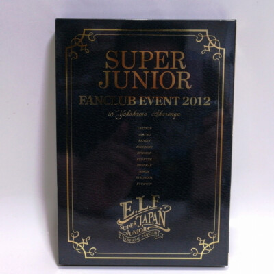 DVD SUPER JUNIOR Japan FAN CLUB EVENT 2012 in Yokohama Akarenga