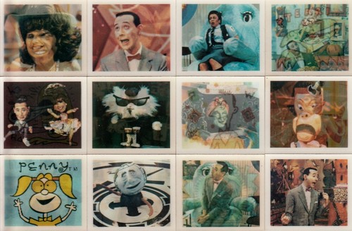 PEE WEE'S PLAYHOUSE '88 TOPPS MASTER CARD SET 33/33/12/12/22+3/44 HERMAN CH BASE - Picture 10 of 12