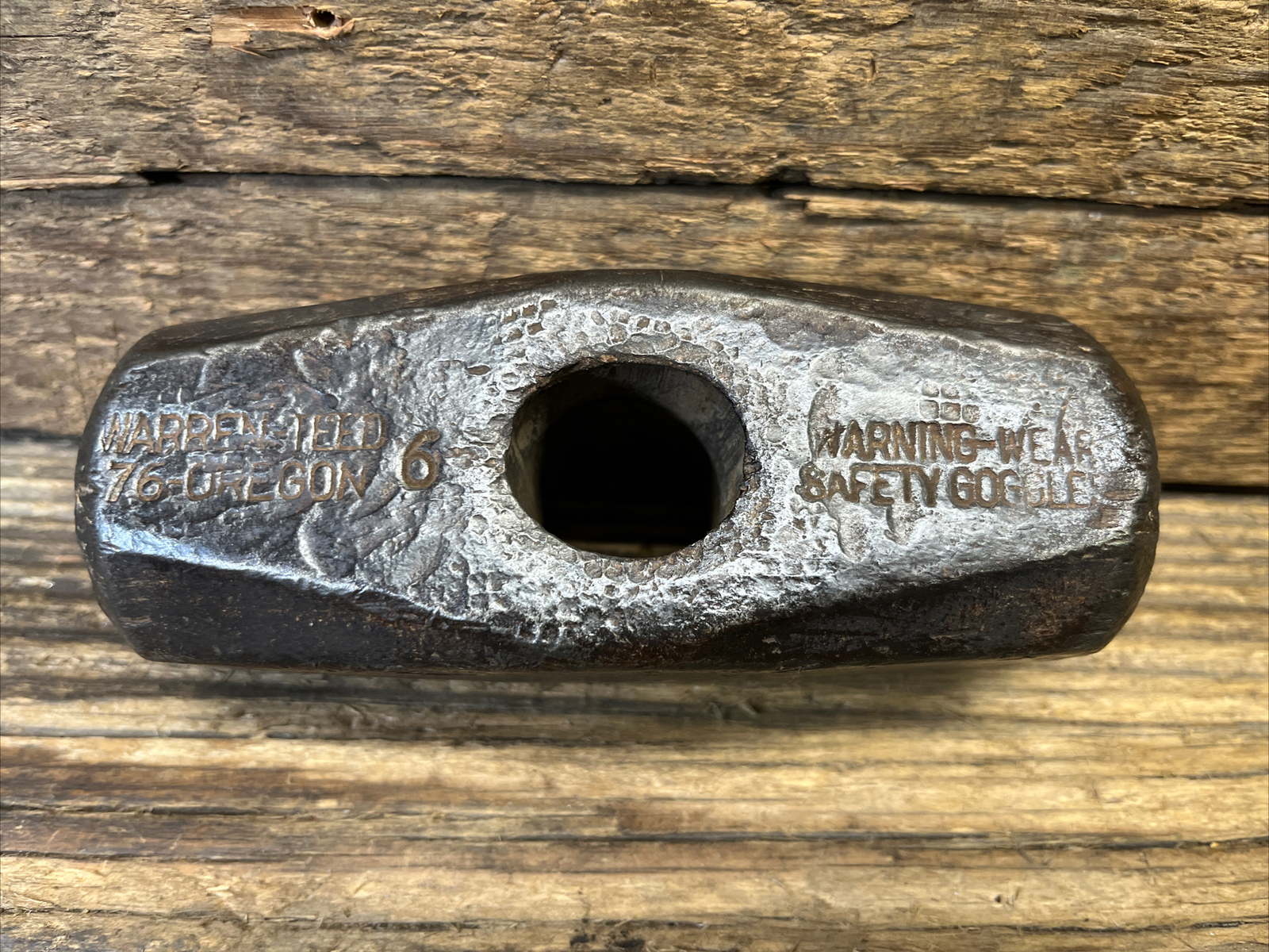 Vintage Oregon Warrenteed 6 lb Sledge Hammer Head WarrenTeed 76 eBay