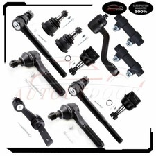 Fits 94-96 Dodge Ram 1500 2wd 12pcs Complete Suspension Kit Pitman Arm Steering
