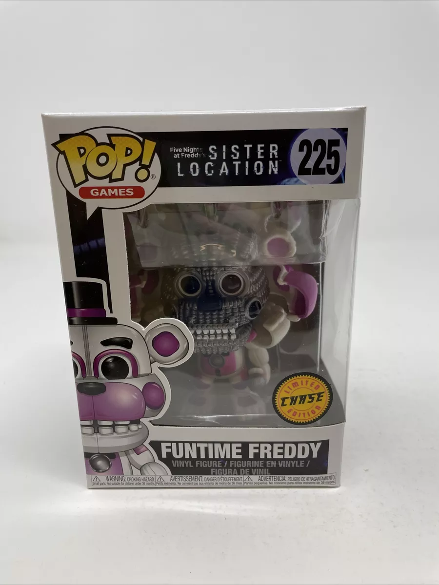 Funko Pop FNAF Sister Location Chase Funtime Freddy 225 With Protector
