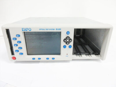 EXFO IQ-203 OPTICAL TEST SYSTEM - CMOS ERROR