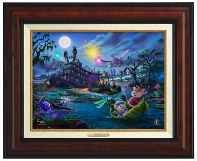 Thomas Kinkade Studios Disney The Rescuers 12 x 16 Classic (Choice of Frame)