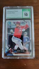 2018 SHOHEI OHTANI 🔥 BOWMAN CHROME PSA BGS CSG 10 PRISTINE ROOKIE RC MVP POP 1!