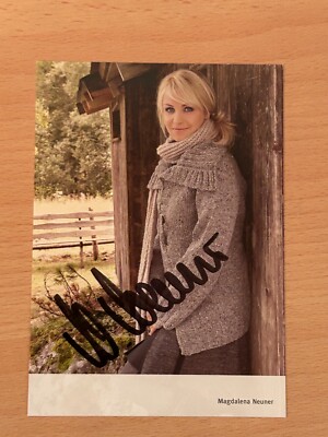 Magdalena Neuner - Autogrammkarte original signiert - #S25704