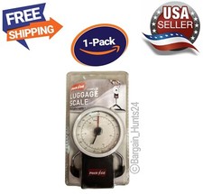 Compact Portable Luggage Scale Measure 75LB Hanging Weight Suitcase Pack of 1
