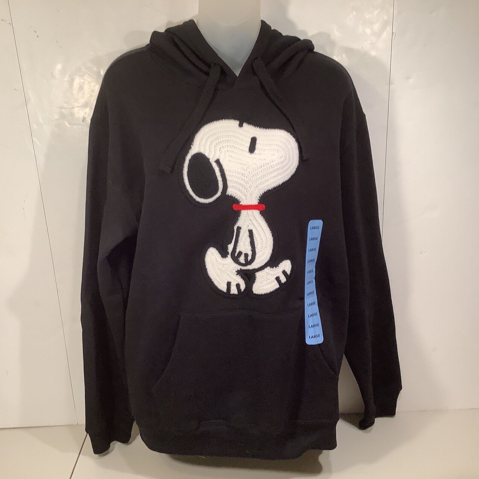 Snoopy Embroidered Licensed Women's Hoodie Black (1-Large or 1-Xtra Large)  READ | eBay