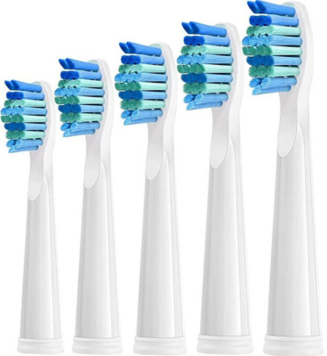 5 Pack Elektrischer Zahnbürstenkopf für 7am2m AM101/AM105 /AM104 (Neues Design)