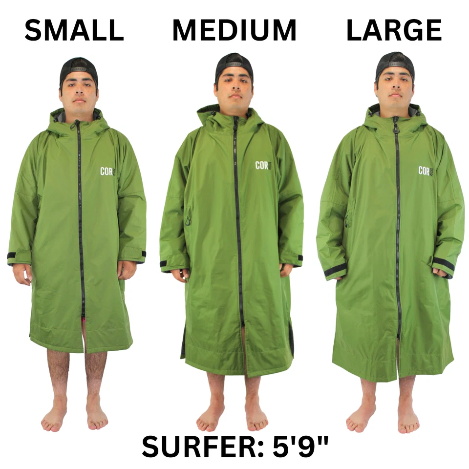 Premium Waterproof Swim Parka with Soft Towel Lining to Absorb Water - Image 3 of 4