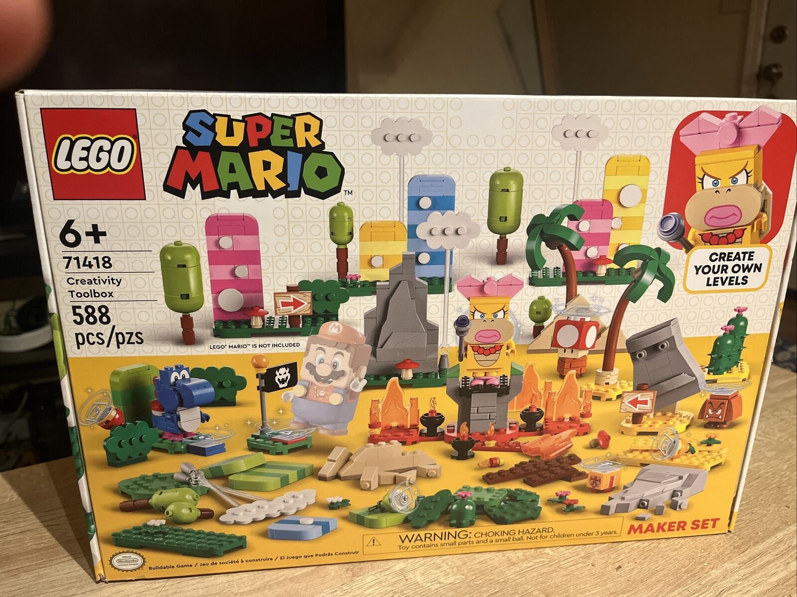 LEGO SUPER MARIO: Creativity Toolbox Maker Set (71418)