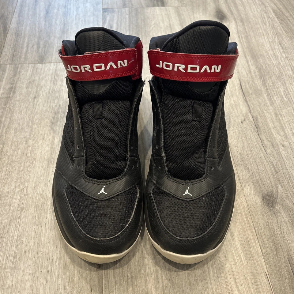 Air Jordan BCT 3 Mid Negro Rojo - Para Hombre Talla 12 - Zapatos Deportivos de Baloncesto Tenis Foto 2 de 4