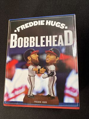 Atlanta Braves Bobblehead MLB Baseball Freddie Hugs Freeman #5 Johnny Gomes #7
