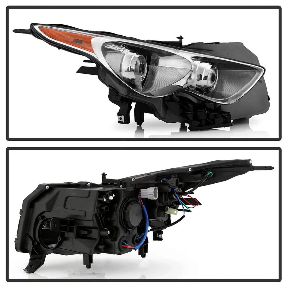 Headlight For 2009-2017 Infiniti FX35 FX50 QX70 w/o Sport Pkg w/ AFS Passenger Foto 2 de 4