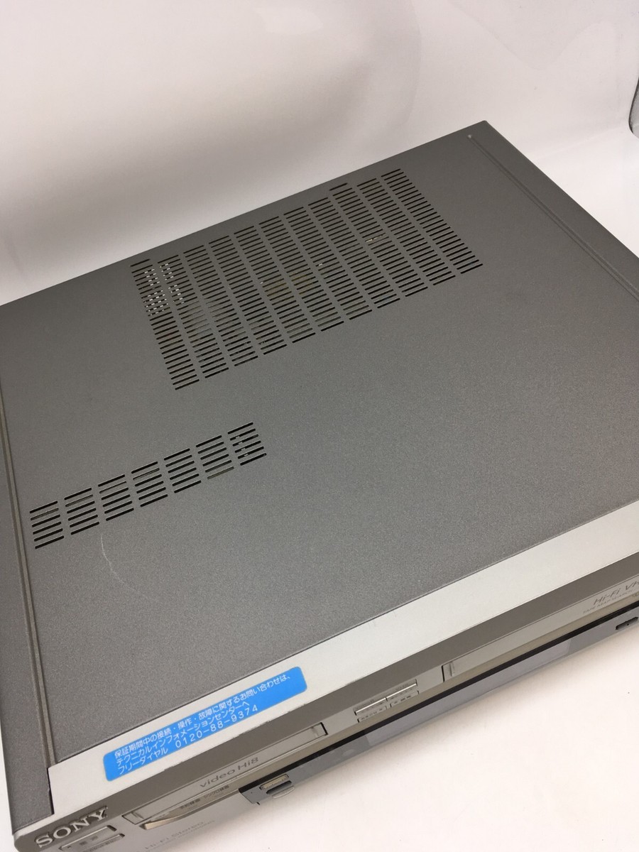 【動作確認済　訳あり】SONY Hi8 8ミリ WV-H6 SONY WV-H6 Hi8 8mm VHS VCR W Video Deck Player 2001 NTSC