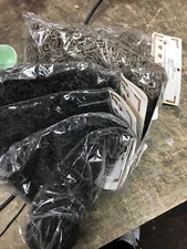 3' x 6 Authentic Recycled Fishing Net Fish Netting  Fishnet Nautical Lot Of 6