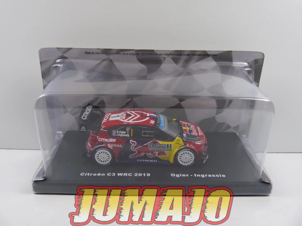 RMX5 1/43 Salvat Mexique Rallye WRC : CITROEN C3 2019 Ogier #1 - Photo 4/4