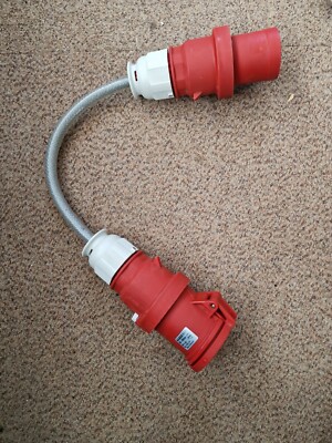 Bals Cee Norm Typ 2155 63A 415Vac IP44 Stecker und Typ 3151-p 63A 415V IP44 Steckdose 