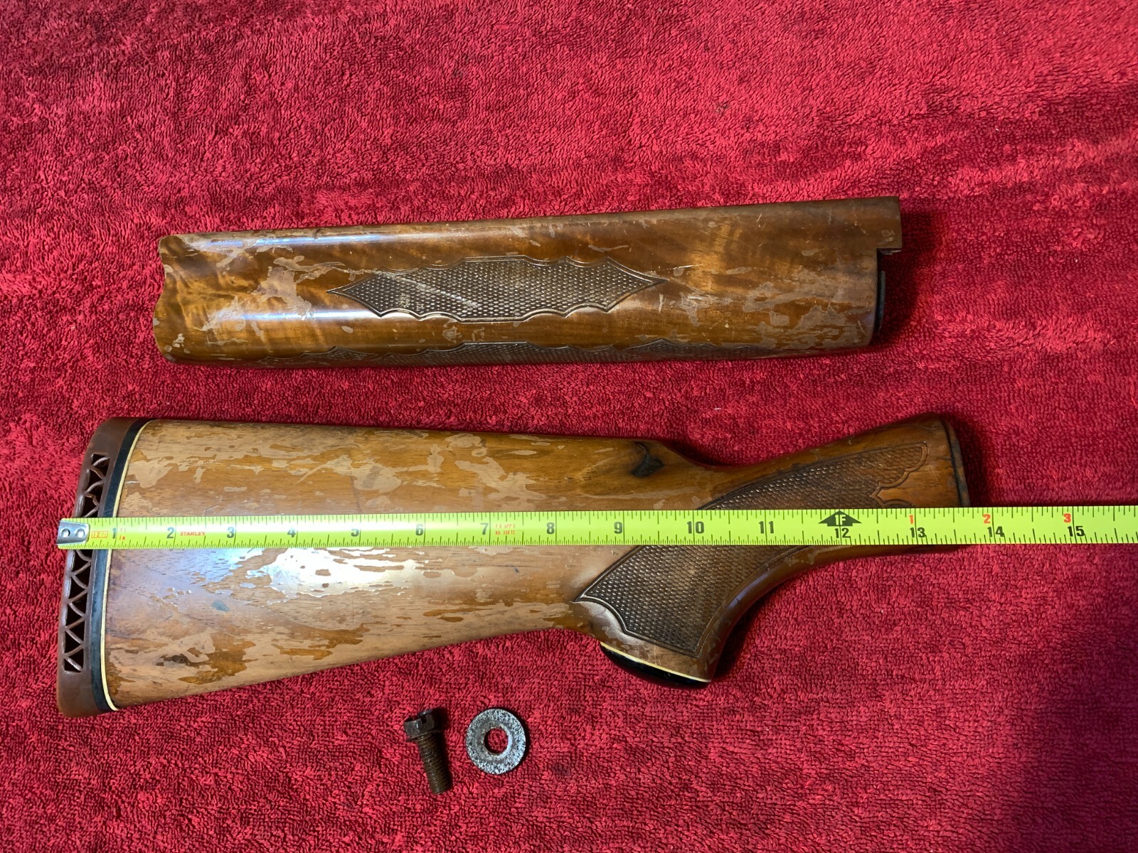 Ithaca 51 Stock & Forend Buttplate Bolt Model 51 12ga Shotgun