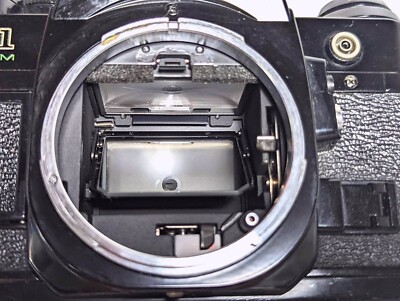 EXC+5］Canon AE-1 Program 35mm SLR Black Body + New FD NFD 50mm f1