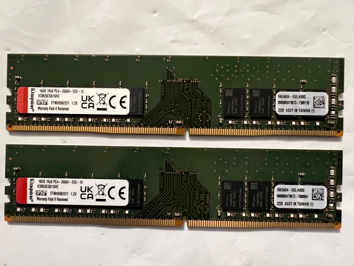 中古美品】Kingston SERVER PREMIER SK hynix A-dieチップ DDR5-5600