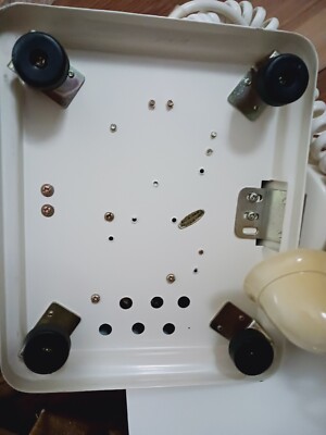 VICTORIAN FRENCH STYLE ROTARY DESK PHONE Mona Lisa metal base