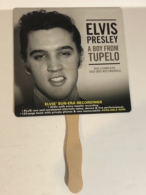 Elvis Presley Hand Fan A Boy From Tupelo Graceland