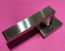 DUMMY DOOR LEVER 10 Probrico Non - Turning Half - satin polished Stainless Steel