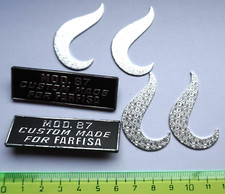 Weltmeister Emblem Logo Schriftzug f&uuml;r Akkordeon ORIGINAL Konvolut /P12/7
