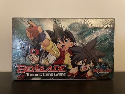 Beyblade Trading Card Game - COLLISION V-Force Trading Card Game 2003 (Sealed!)