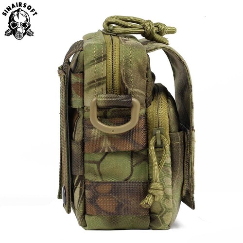Bandolera bandolera táctica para hombre al aire libre bandolera paquete utilitario senderismo - Imagen 6 de 22