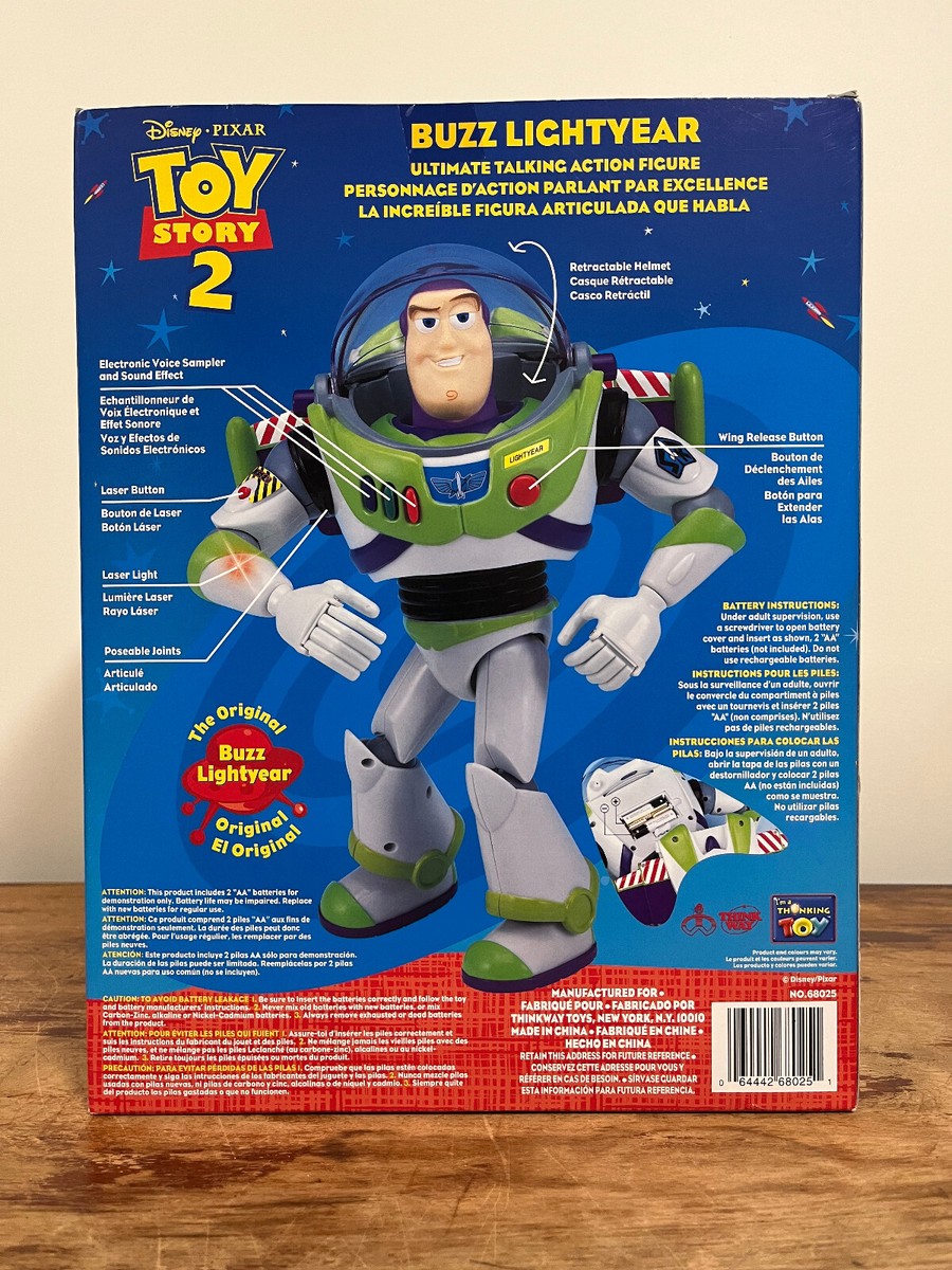 Thinkway Toy Story 2 Original Buzz Lightyear Ultimate Talking