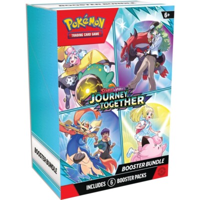 Pokémon Scarlet & Violet Journey Together Booster Bundle LOT 10 CONFIRMED/NEW