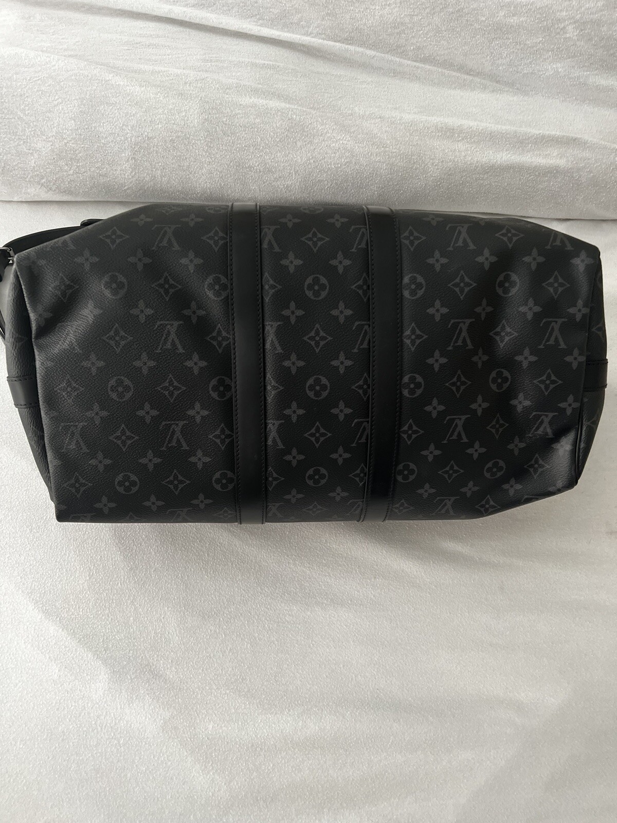 Louis Vuitton Monogram Eclipse Keepall Bandoulier… - image 9