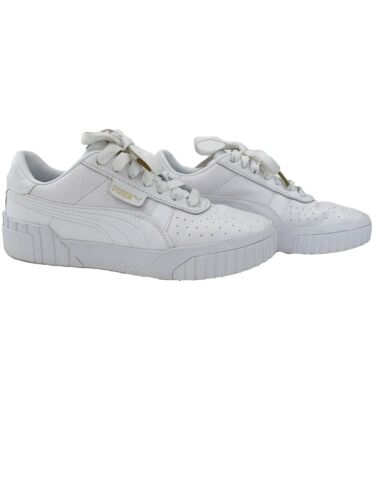 Puma Cali Sport Chunky White Sneakers Size 8.5