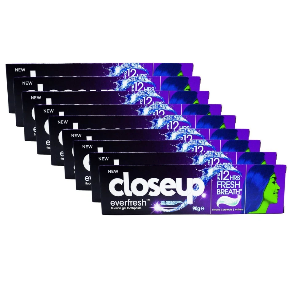 9x Close Up Toothpaste Eucylptus 90g
