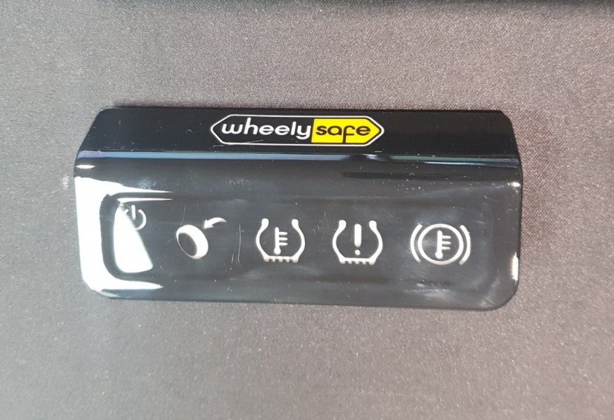 Récepteur solaire température pneus Wheely Safe pour surveiller l'usure et la pression