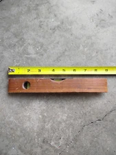 VINTAGE STANLEY No. 259 TORPEDO Bubble LEVEL Wood