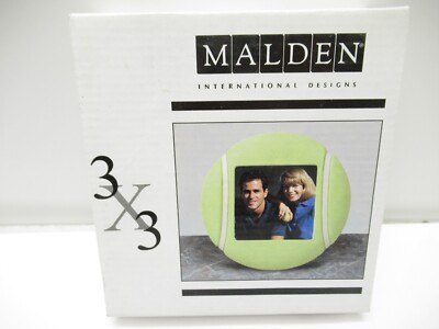 MALDEN 3X3 TENNIS BALL SHAPED PICTURE FRAME (~4.5'' DIAMETER)