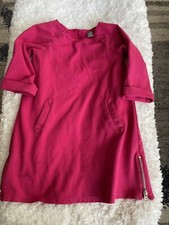 Baby Gap girls sz. 5 pink 3/4 sleeve dress. Cute, nice mat. blend. Nt. DESC 