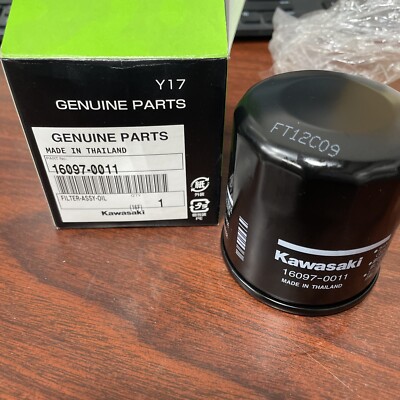 16097-0011 Kawasaki Part Genuine Kawasaki Oil Filter Assembly