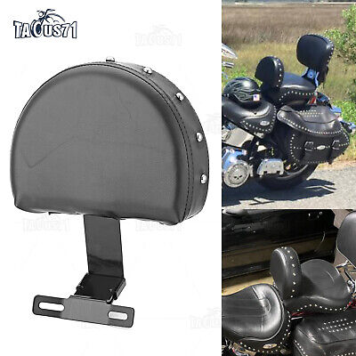 Driver Backrest For Harley 2007-2017 Heritage FLSTC Softail Fatboy FLSTF | eBay